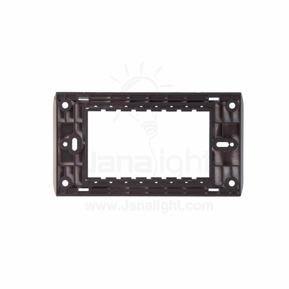 OSA شاسية رباعي بني 3 osa Quadruple Plastic chassis dark brown